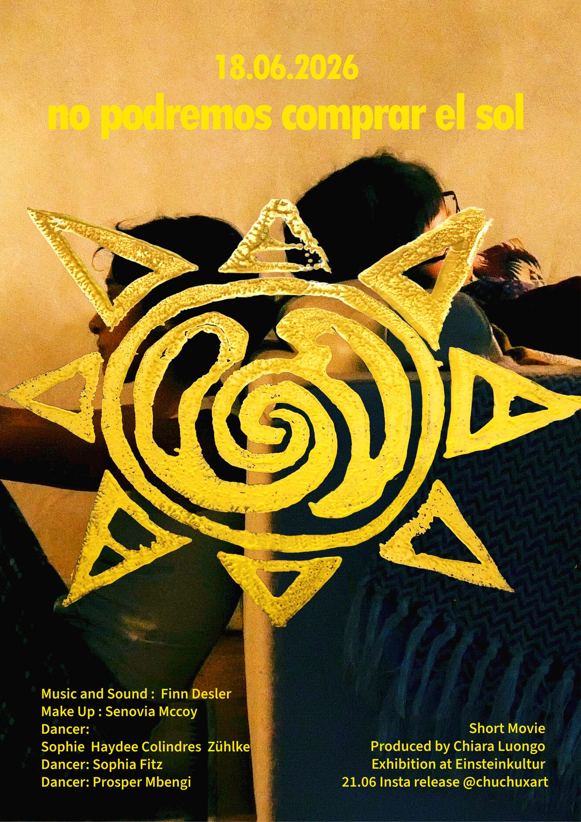 Film poster: no podremos comprar el sol