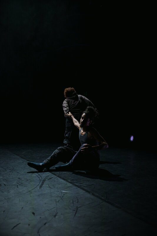 Identities: dancer on the floor